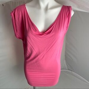 Diab’less Paris pink asymmetrical top